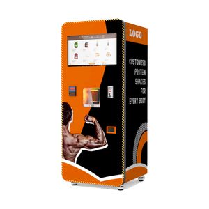 Protein vending machine automatic more than 8 flavors drinks vending machine for public area supplier 14oz paper cups