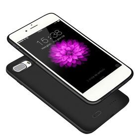 OEM Ultra thin portable power bank phone case charger 5V 1A wireless power bank for iPhone 7plus 8plus