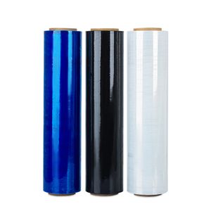 Professional Factory Sales Stretch plastic industrial cling packaging transparent LLDPE stretch film