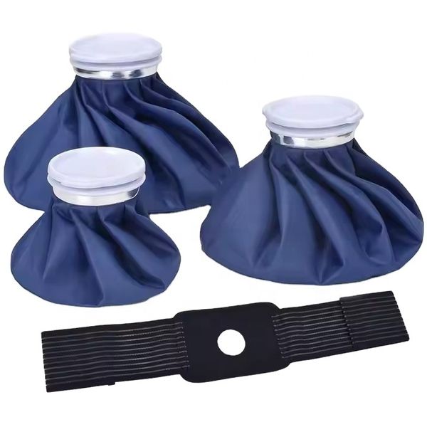TPU Reusable Medical Ice Pack for Injuries Leak-Proof First Aid Insulated Hot Water Bag Cold Compress Treatment for Sports
