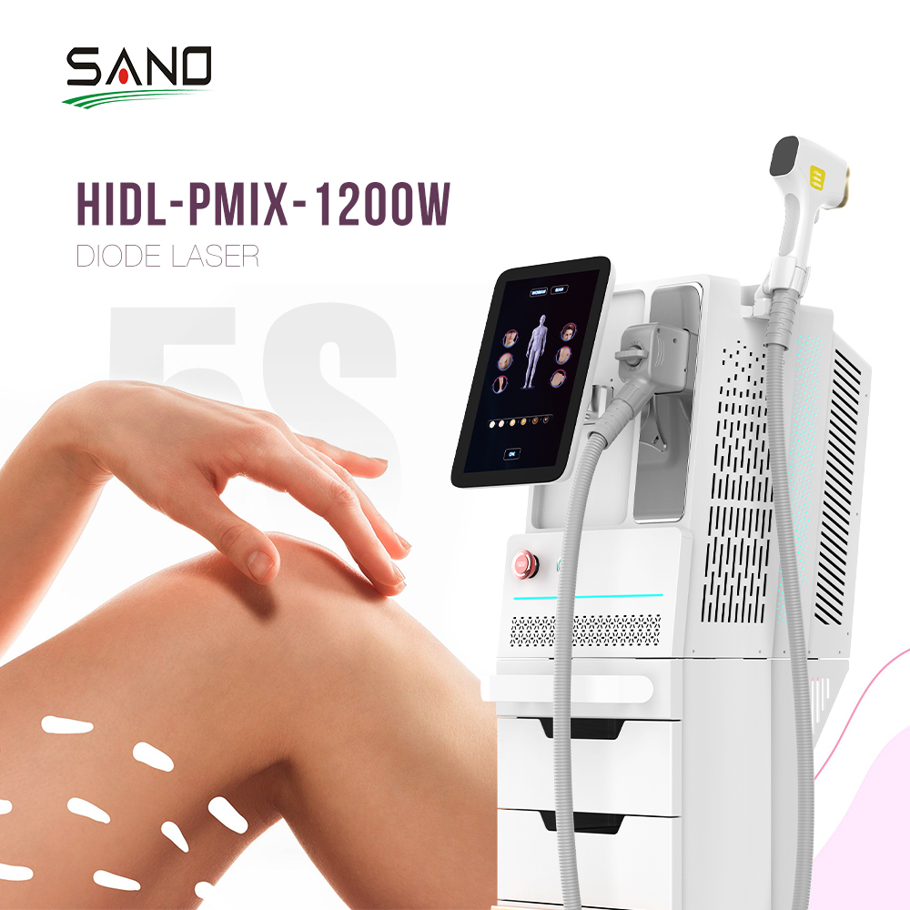 Beijing Sano Laser S&T Development Co., Ltd. 2024 Factory Price Ice Diode Laser 1200W Handle Machine 755 808 1064Nm Diode Laser Hair Removal