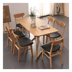 Wood legs dining leather chair for restaurant furniture