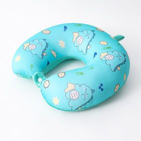 Printing fabric and cooling fabric soft EPS Travel U Cushion