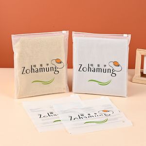 Wholesale Custom Pe Transparent Frosted Plastic Socks Underwear Clothing Packaging Ziplock Bag
