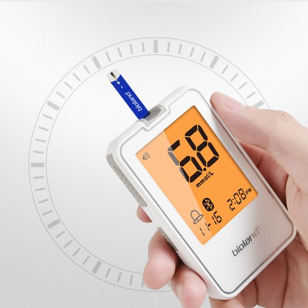 exactive and  support bluetooth blood glucose meter with test strips for diabatic people and family