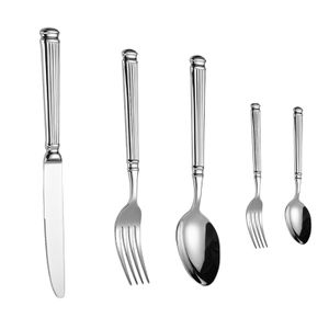 D003 18-10 Stainless Steel Western Cutlery Set - Premium European Design for Steak and Fine Dining Experience