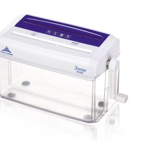 A4 Size Paper Crusher File Documents Cutting Shredders Mini Hand Rock Paper Shredder for Students or Office