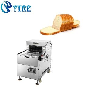 Industrial Food Factory High Efficiency  High Quality Stainless Steel Half Cut  Bread Slicer