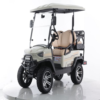 ESIKIKI ENTERPRISES Ready to Ship Go-Traxx GUIDE4 Electric Golf Cart w/43 mi Max Range & 25 mph Max Speed