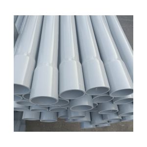 UV Resistant Sch40 sch80 grey color Electrical PVC Conduit Pipe
