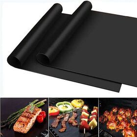 LJJZH404 Wholesale Baking Mat Cooking Grilling Sheet Kitchen Tools Baking Liner Non-Stick Heat Resistant Bbq Grill Mats
