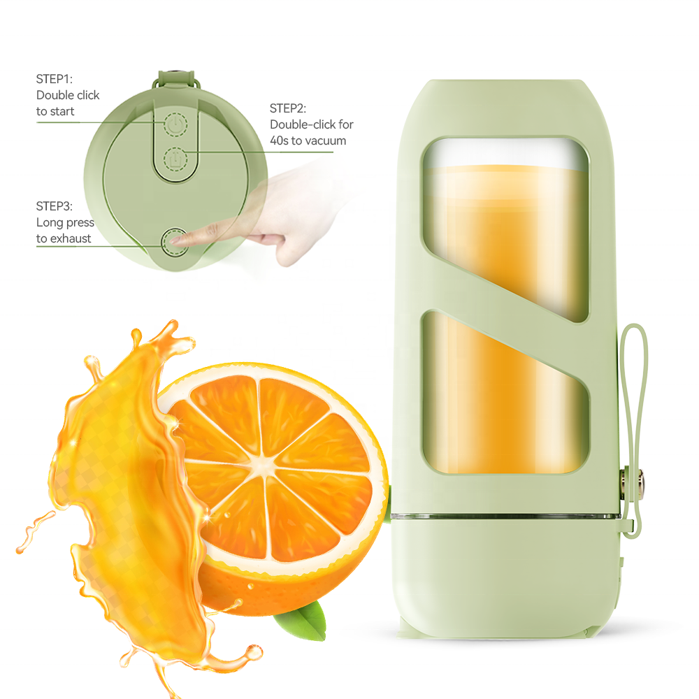Portable Juicer with Vacuum Pumping and Straw large capacity portable blender wholesale