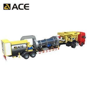 Asphalt Plant Price Super Mobile Hot Drum Mixing Asphalt Mixing Plant For Sale Rapid Assembly No Foundation Required New Design