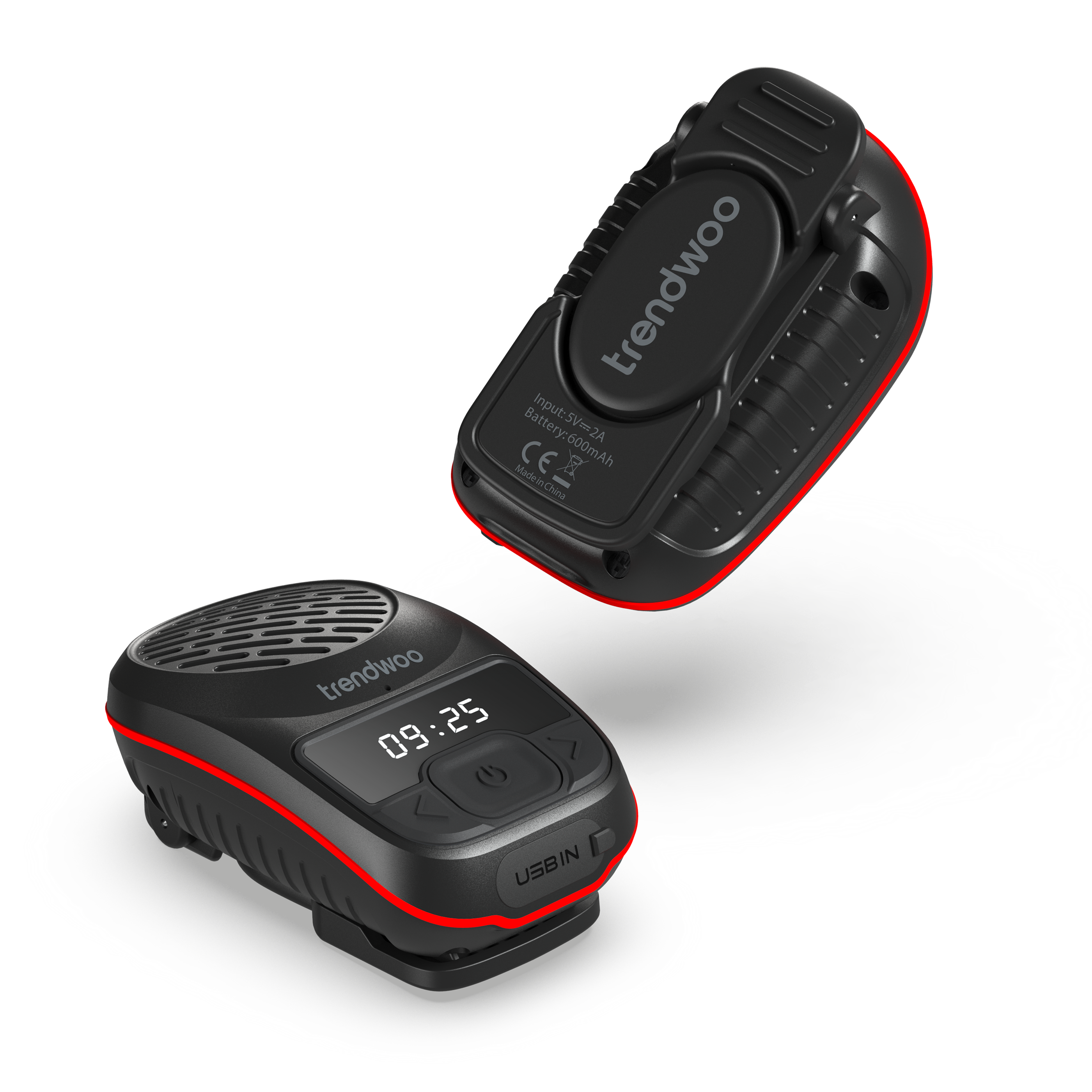 Mini speaker bluetooth clip on smart  wearable devices speaker Bluetooth battery speaker with clip