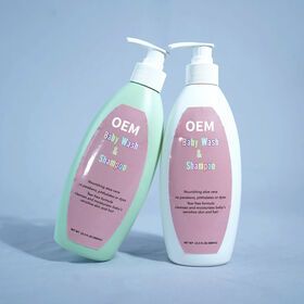 OEM factory private label customise shampoo baby hair shampoo protection bulk shower gel herbal natural organic baby shampoo