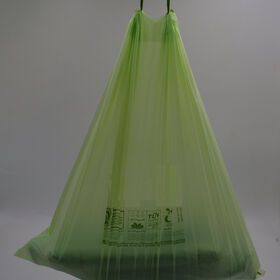 Big size Heavy Duty ODM PLA Biodegradable Draw string Trash Bags