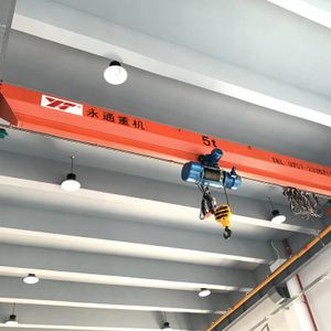 Original manufacturer 5ton single girder overhead crane