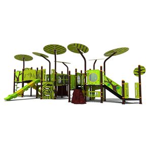 PE Board Outdoor Playground Equipment for Children Commercial Play Set Playhouse on Sale