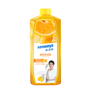Natural OEM 1.35kg Tableware Detergent Kitchen Cleaning Supplies Dish Washing Liquid Detergent With Kumquat Fragrance