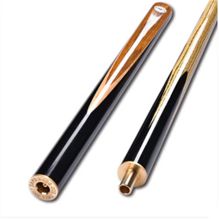 Shenyang Lucheng International Trade Co., Ltd. TQG-39 Handmade 11mm Snooker Cue Stick Maple and Rosewood 3/4 Jointed Ash Wood Butt Sleeve with 10mm Tip for Pool Omin