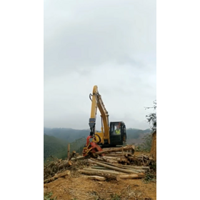 Forestry machinery Xuvol WYJ360F  harvester head for 12-13 tons excavator logging equipment harvester head