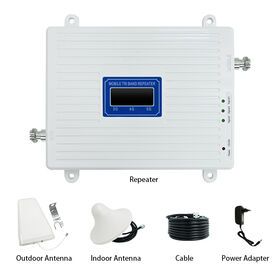 4G Cell Phone Signal Booster And Antenna Set 4G LTE GSM Signal Repeater And Antenna