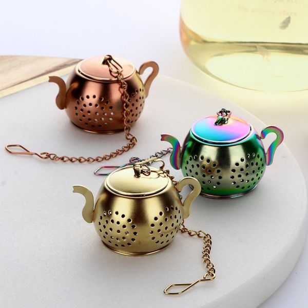 Kitchen Tea Set Accessories Household 304 Stainless Steel Tea Drain Tea Strainer