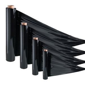 Jufu Wholesale LLDPE  Pallet Wrap Black Stretch Film