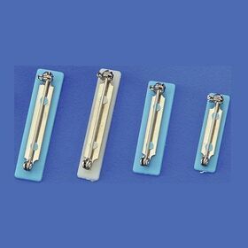 Good quality for name tags' white plastic adhesive safety pin