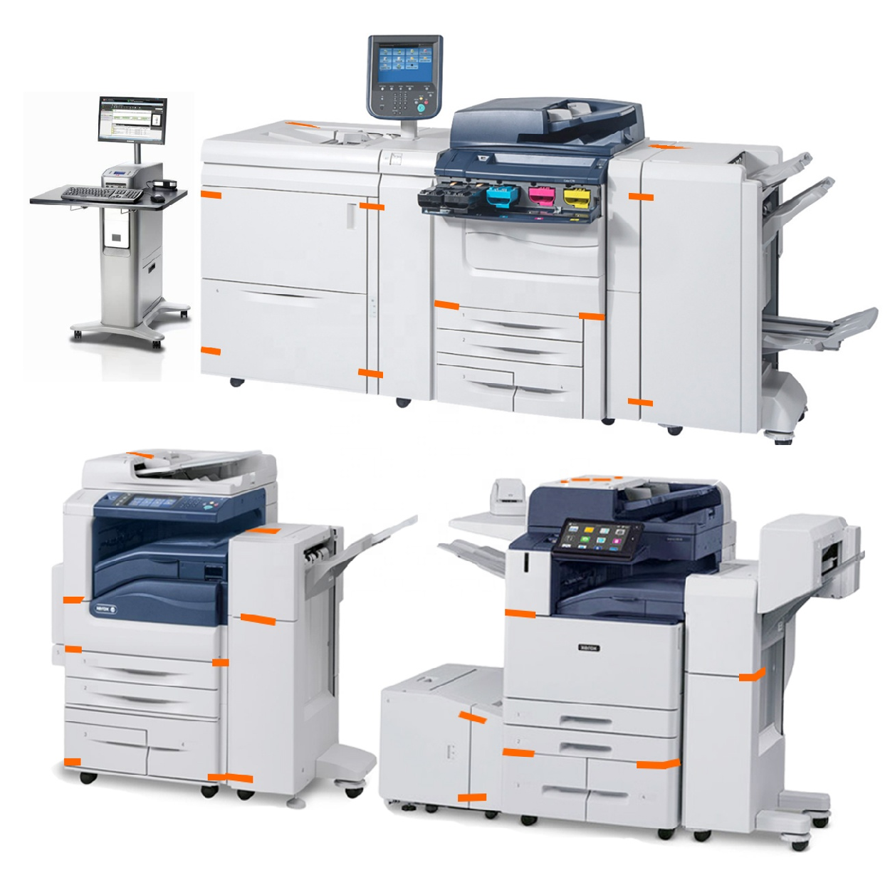 premium Refurbished Used Photocopiers For Machine Color C60 C70 C75 J75 Printer Versant 80 180 2100 3100 Press Imprimante