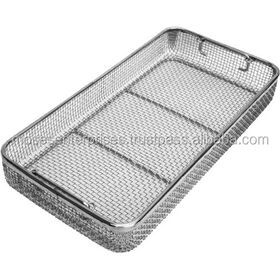 Medical Room Supply Instruments Sterilization Basket Sterilizing Tray