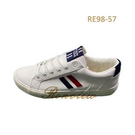 Shoe factory white pu sneakers for women walking
