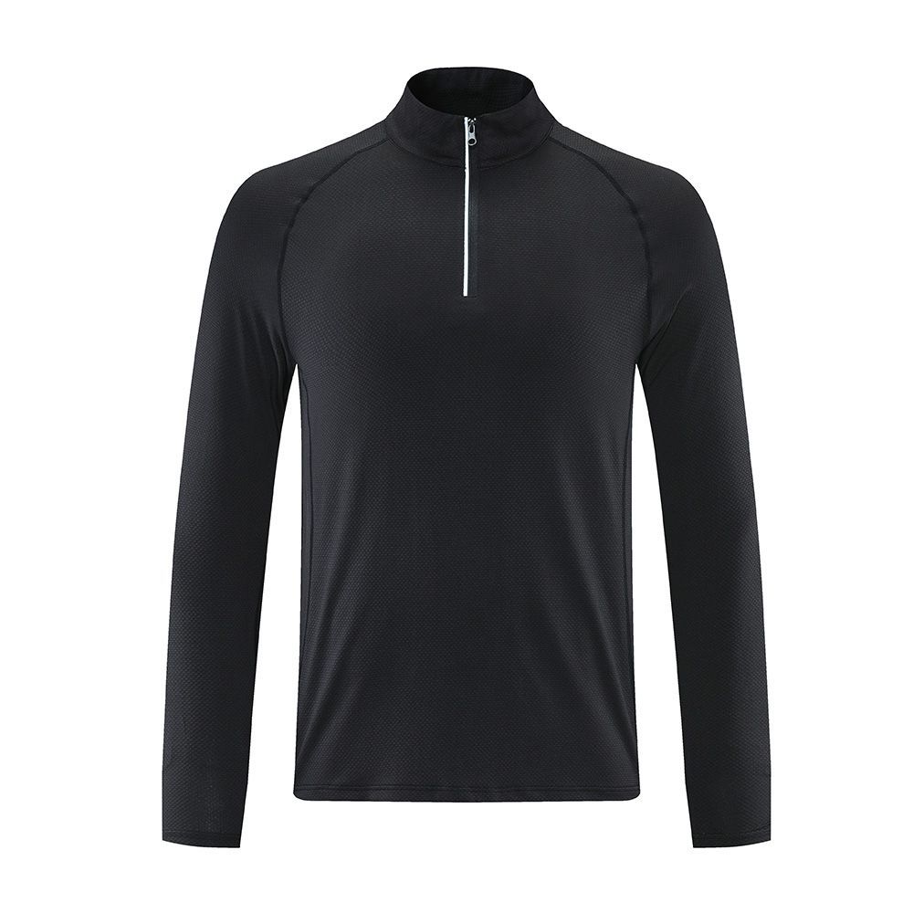 Guangxi Zhuang Jintang Health Management Co., Ltd. Men Stand Collar Breathable Golf Gym Jumpers Sport Long Sleeve Shirts Athletic 1/4 Quarter Zip Pullover Half Zip Sweater