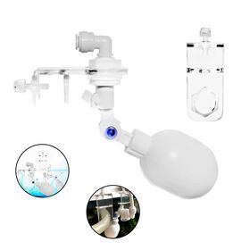 Aquarium Auto Replacement Floating Ball Valve Supplement System Shut-off Ball Valve