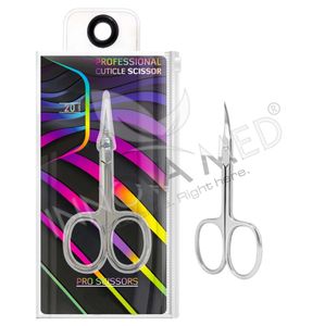 Newest Premium Cuticle Scissors Custom Logo Straight Blade Stainless Steel Sharp Tip Make Your Own Beauty Tool Wholesale Rate