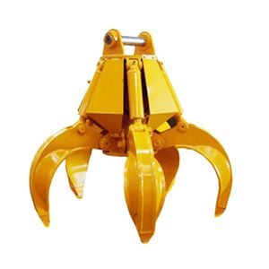 Mechanical clampshell electric grab crane
