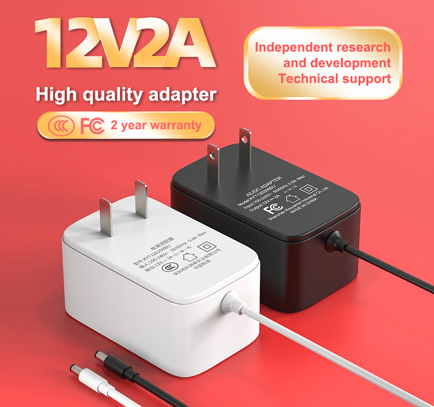 AC DC power supply adapter 12V 2A 12V 3A 5V3A 6V 1A 9V 24V 1000ma wallmount usb-c power adapter white black for CCTV TV box led