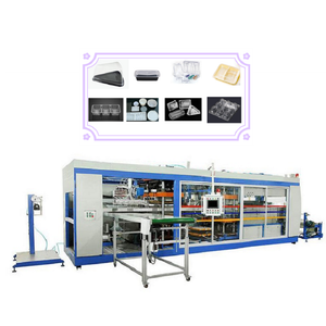 Automatic PET PP PVC PS Disposable Packing Tray Thermoforming Machine