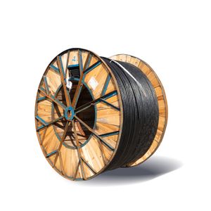 Copper core flexible polyethylene insulated wires and cables for overhead electrical buildings