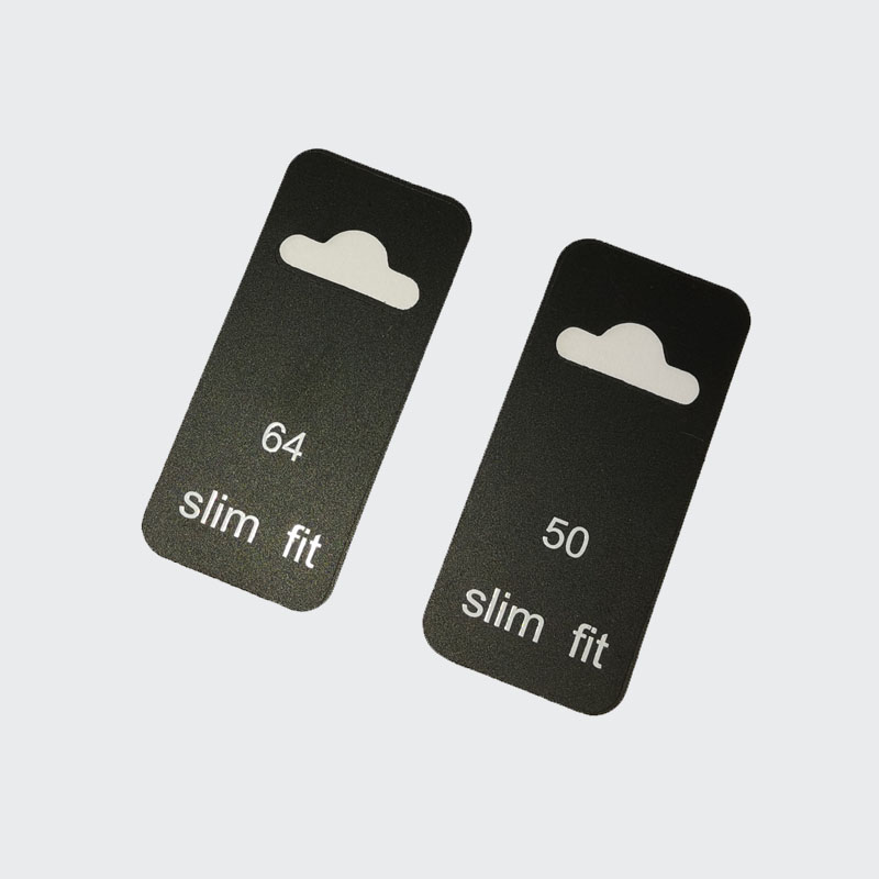 Hangzhou Pengjiamusi Industry And Trade Co., Ltd. Custom printing logo modern stylish clothing label paper hang tags