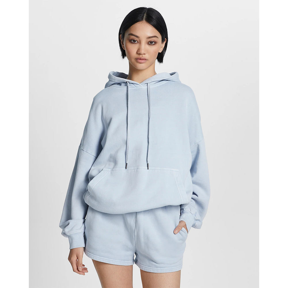 ZAHRI INTERNATIONAL Custom Pullover Oversize Hoodies Women Wholesale Heavyweight Cotton Fleece Hoodie Women Streetwear
