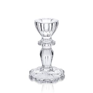 vertical strip glass candle holder, romantic dining table, bedroom home decoration ornaments