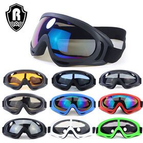 RTS 13 colors Outdoor Ski Safety Glasses Tactical Snow Glasses Windproof UV400 Motorcycle Goggles Eyewear