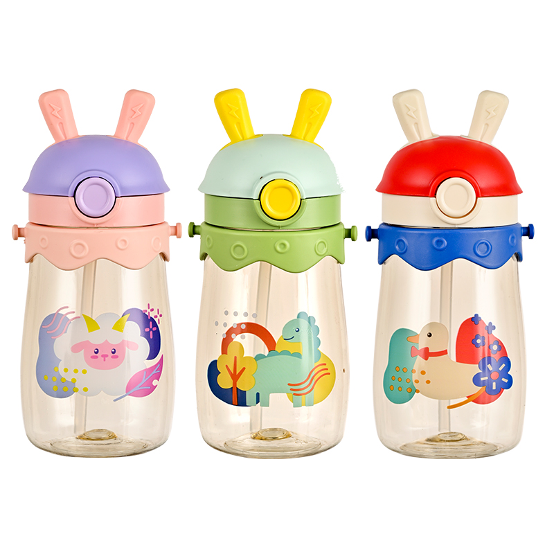 Taizhou Kuke Mother & Baby Product Co., Ltd. Hot Sale 2024 BPA Free Baby Kids Durable Plastic Water Bottle Leak proof School Children Water Cups