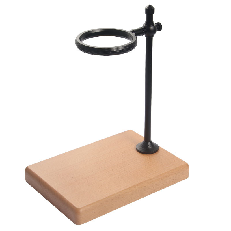 Hand Coffee Rack Outdoor Coffee Filter Cup Bracket Solid Wood Base Coffee Maker suit Aluminum Alloy Hand Rack