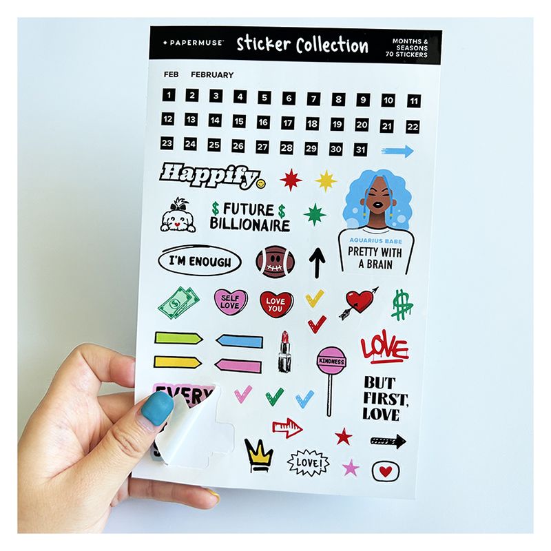 Shanghai Stonedoing Industry Company Limited Easy Peel Off Vinyl Holographic Label Sheets Sticker Sheets Custom Stickers for Business Logo