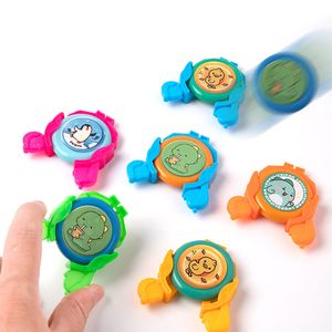 Snack packet mini flying disc cheap plastic toys for children