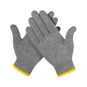 China Wholesale Grey cotton High-Quality Cotton Yarn Gloves for Industrial Applications Work Labor Gloves