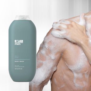 Private Label Organic Perfume Skin Men Shower Gel Long Lasting fragrance Hydration Refreshing Organic Men Bath Body Wash