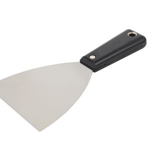 Drywall Finishing Stainless Steel plastic handle putty knife Mirror Polishing Cleaning Building Tools scraper